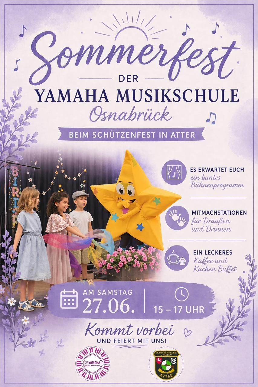 Sommerfest der Yamaha Musikschule Osnabrück