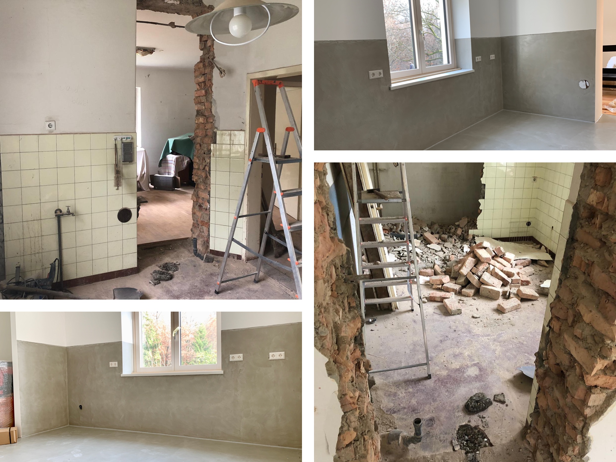 Fotos div. Projekte Wand- und Bodenbeschichtung - Die flüssige Fliese