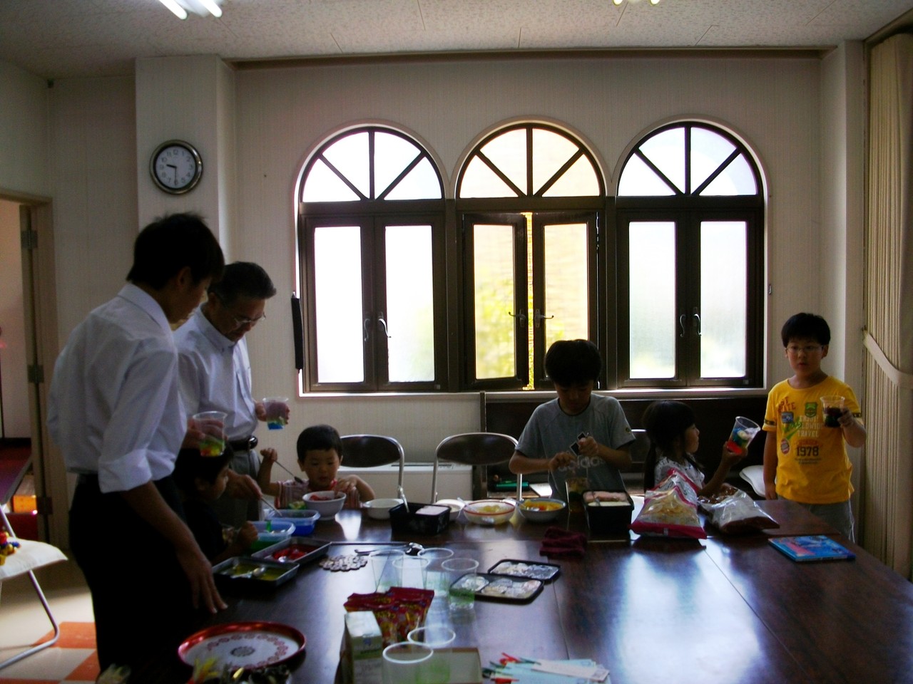 夏休みにはパフェの会
