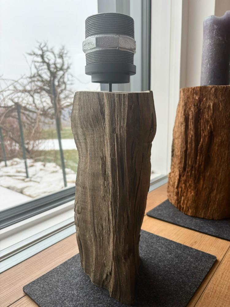 Kerzenständer Eiche mit Eisenbeize