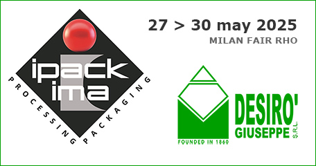 IPACK IMA 2025 - FIERA MILANO RHO - Giuseppe Desirò Srl.