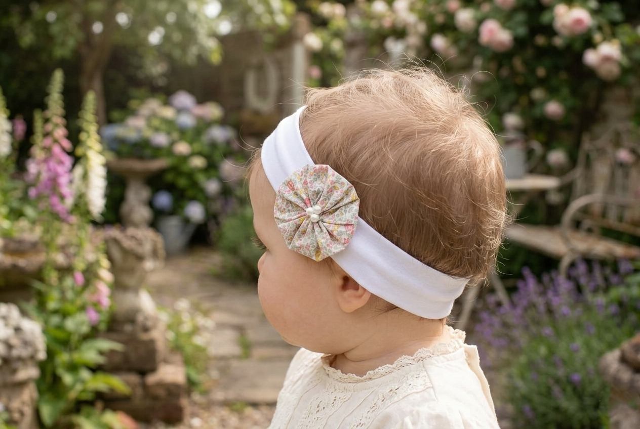 bandeau bébé liberty