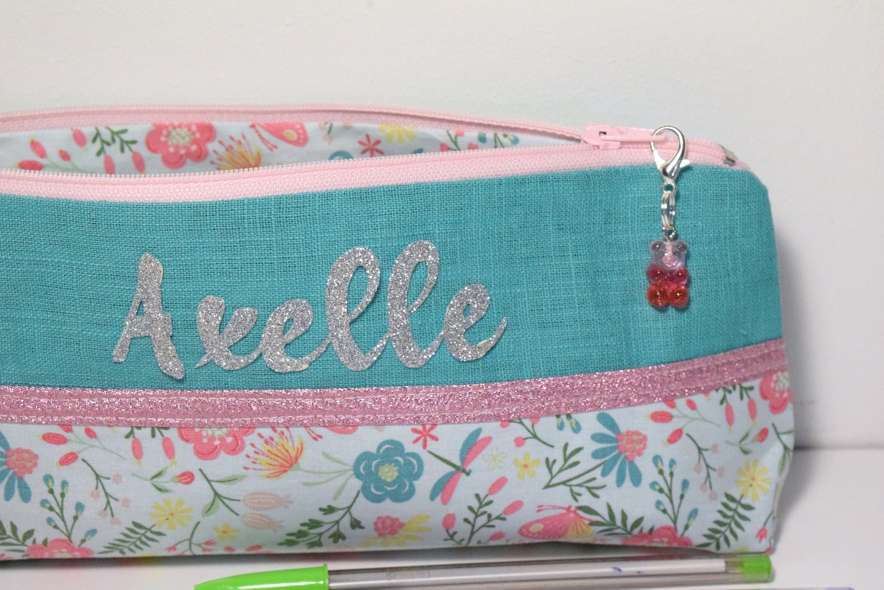 Trousse d'école personnalisée prénom