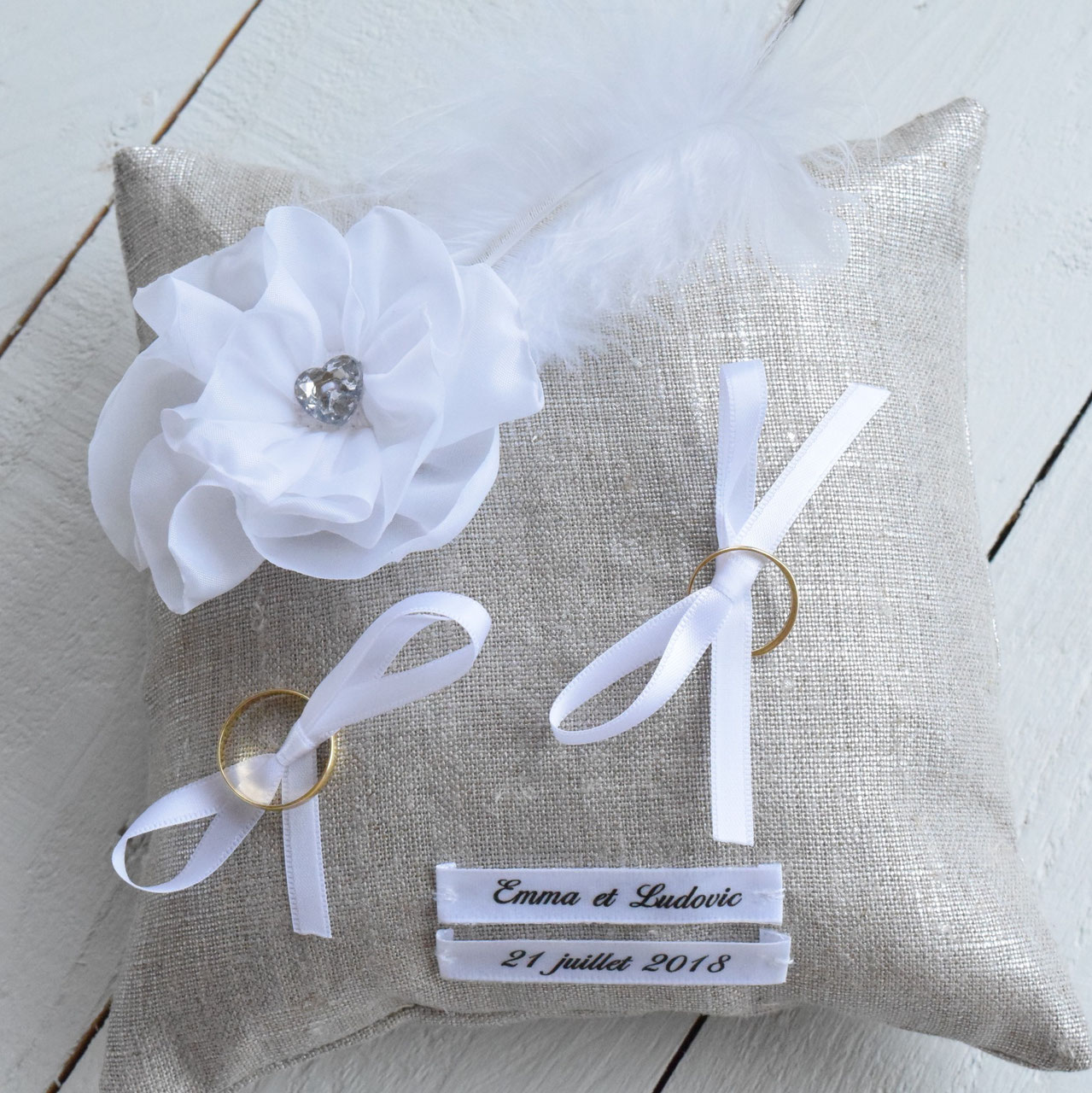 coussin porte alliance