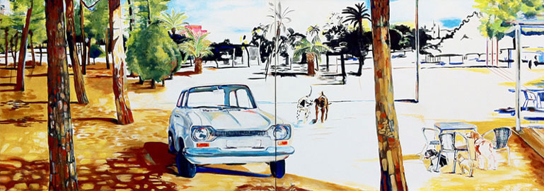 parc miro / 260 x 120 / private collection