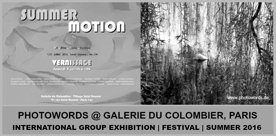 PHOTOWORDS @ Galerie du Colombier in Paris!