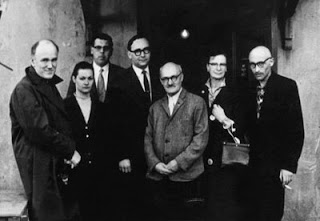 С. Рихтер, В. Кропивницкая, Е. Кропивницкий, О. Рабин в Лианозово