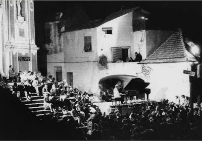 Concerto di Richter a Cervo. Italia, 1967
