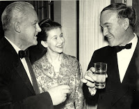 December 21, 1960 - with Soviet Ambassador Mikhall Menshikov and Mrs. Romuald Spasowski, wife of the Polish ambassador