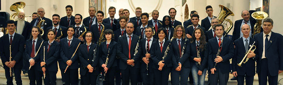 La Banda Musicando di Colli al Metauro in una foto del 2017