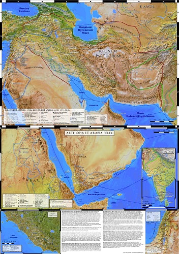 Maps of the Parthian Empire and the states around the Red Sea