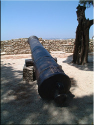 Vanaf het Castelo de São Jorge heb je vanaf de 120 meter hoge heuvel waarop het kasteel staat een prachtig uitzicht over de stad en de rivier Rio Tejo.