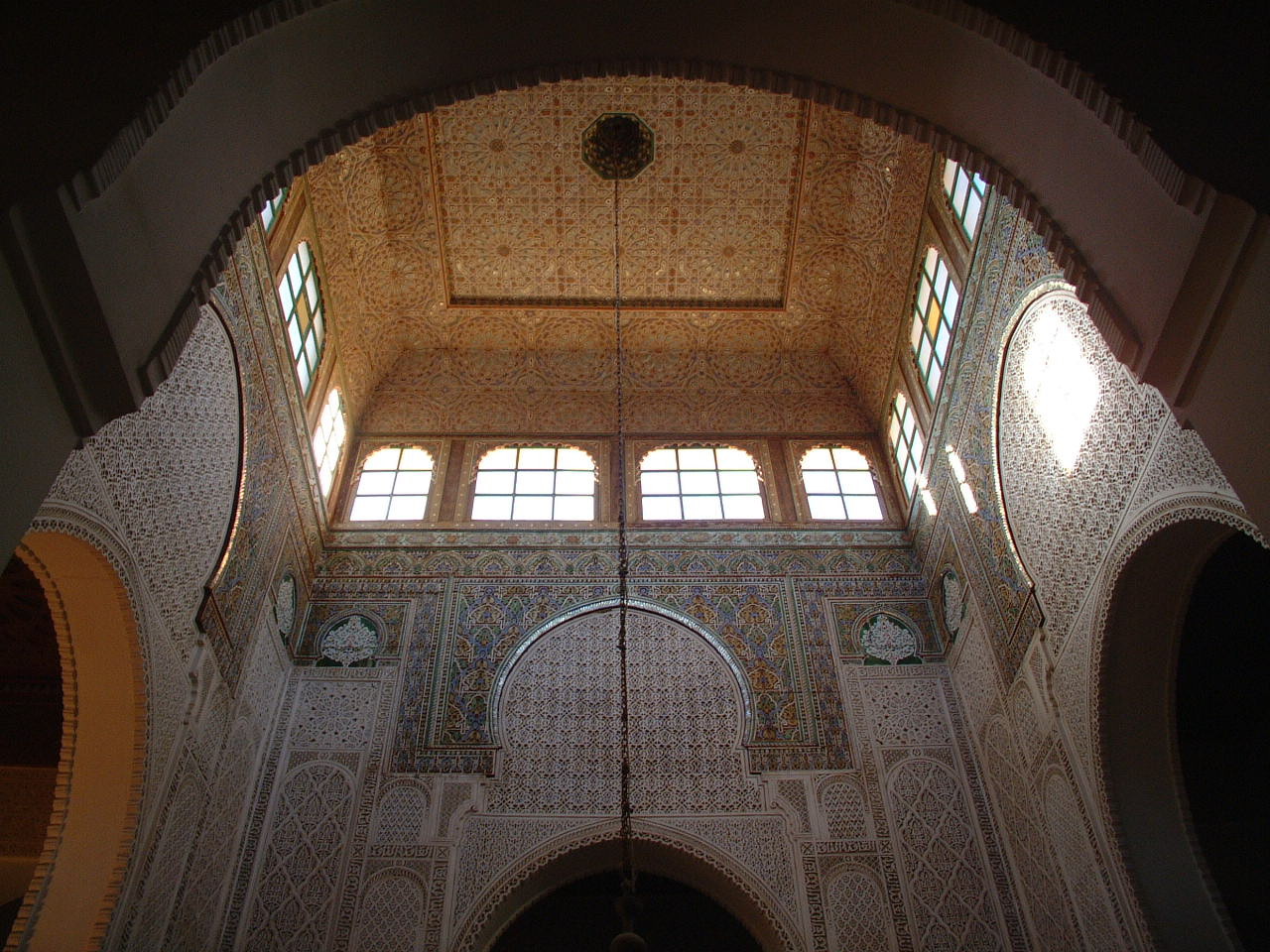 Mausoleum van Moulay Ismaïl in Mèknes, Marokko. 