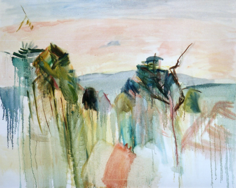 Wind weht I 80x100cm