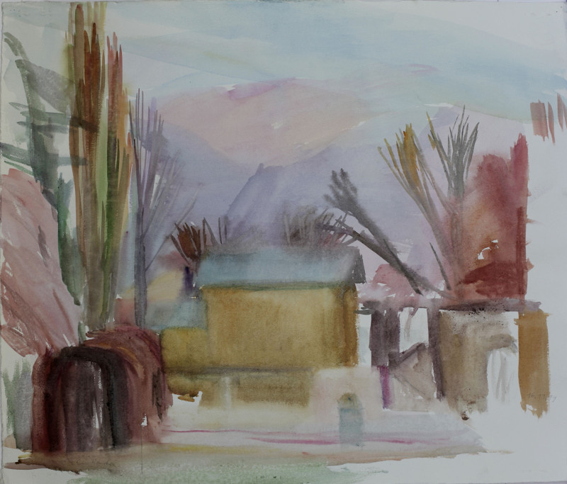 Ein Hauch Aquarell 50x60cm 