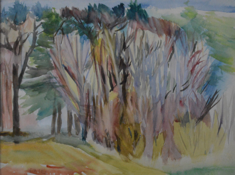 Birkenwäldchen 30x40cm 