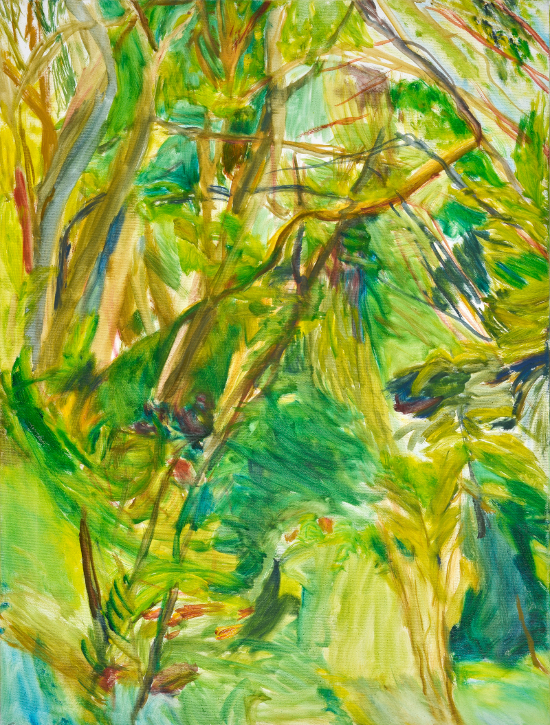 Grünes Paradies 100x80cm