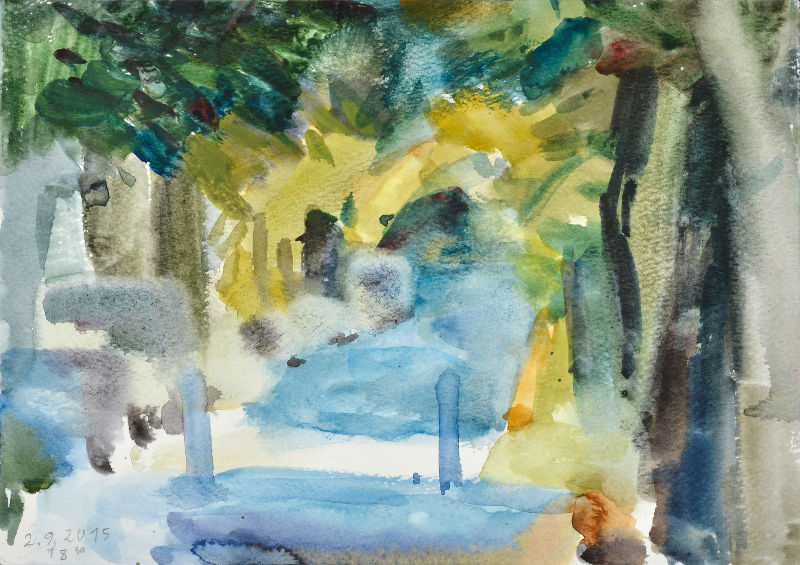 Potsdamer Sternstraße 2.9.  20,8x29,5cm