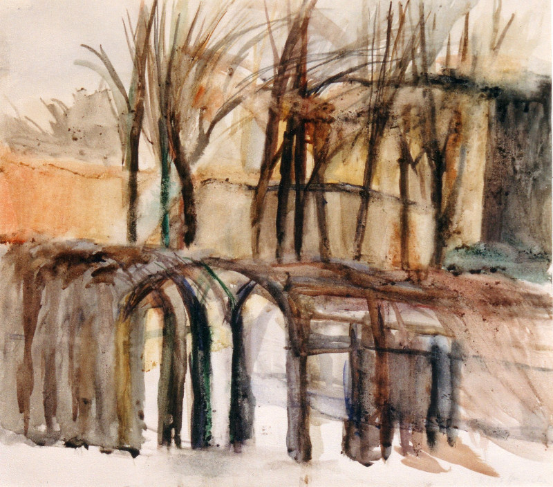 Kalter klarer Tag 50x60cm