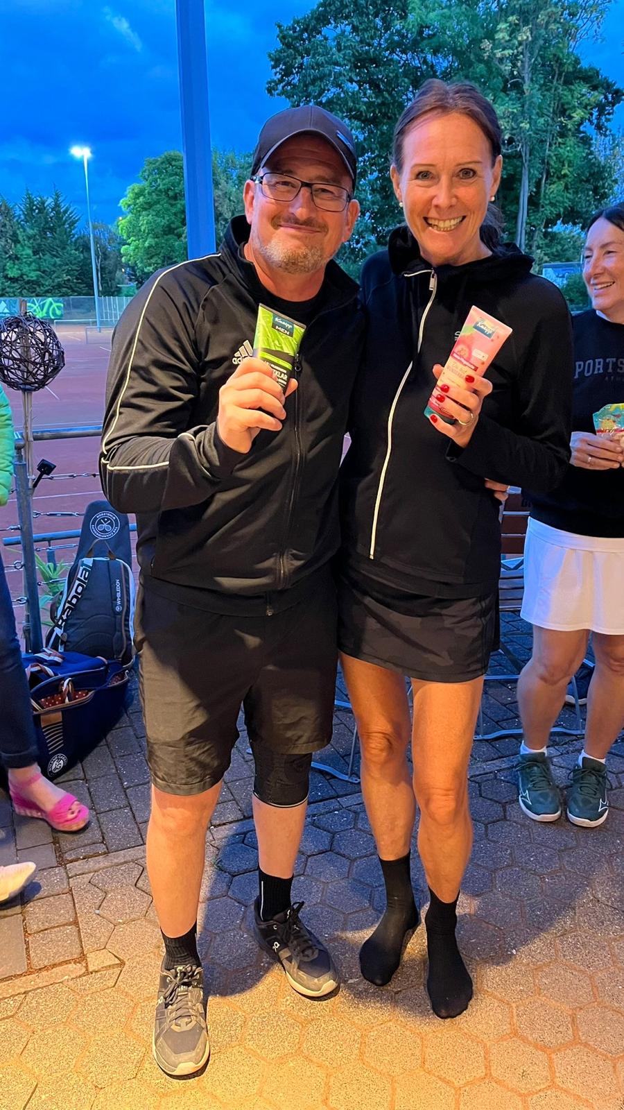 Sieger NR Mixed über 100 - Katja Fischer und Alexander Klinkhammer