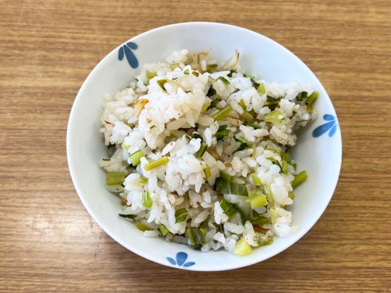 菜っ葉ごはん