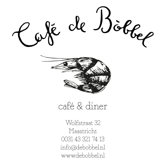 Cafe de Bóbbel - Maastricht - Huisstijl
