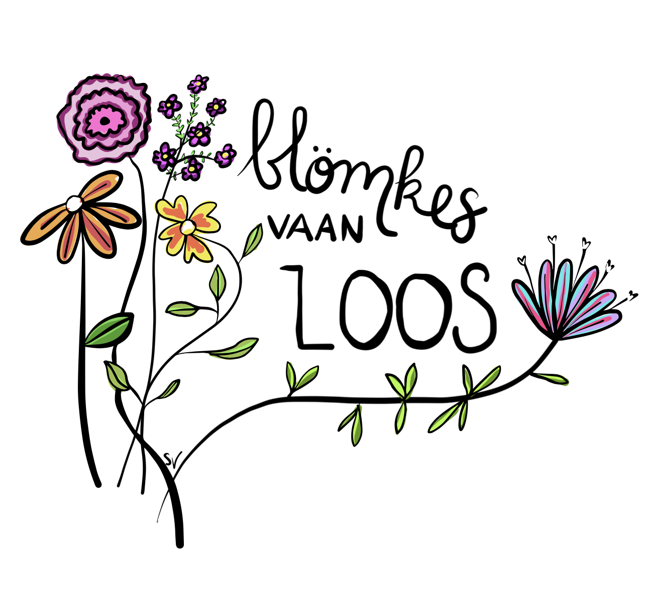 ILLUSTRATIE - Bloemenhandel Honoré Loos