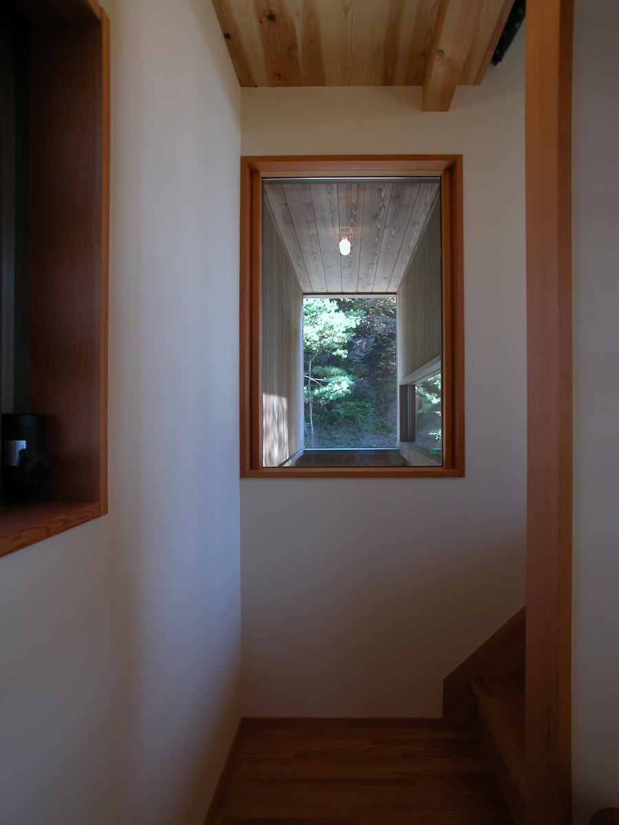 光の小住宅(安曇野市)－階段室