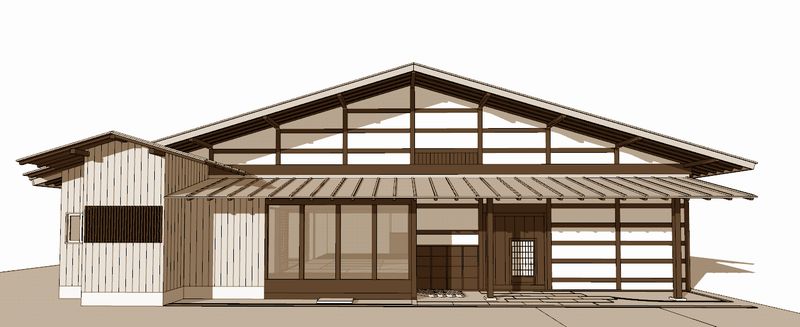 松本市の古民家リフォーム計画中 建築家