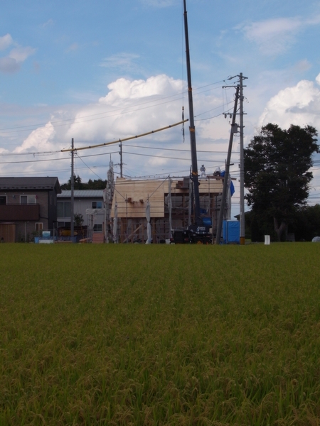 三郷の家・安曇野市屋根工事　news設計室　建築家