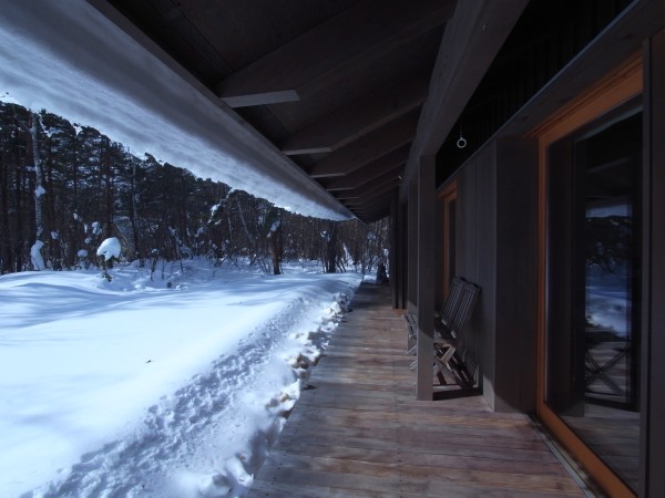 飯綱山荘-長野県建築文化賞現地審査　長野県松本市の建築設計事務所　news設計室　建築家　長野県建築文化賞　住宅部門　最優秀賞（知事賞）