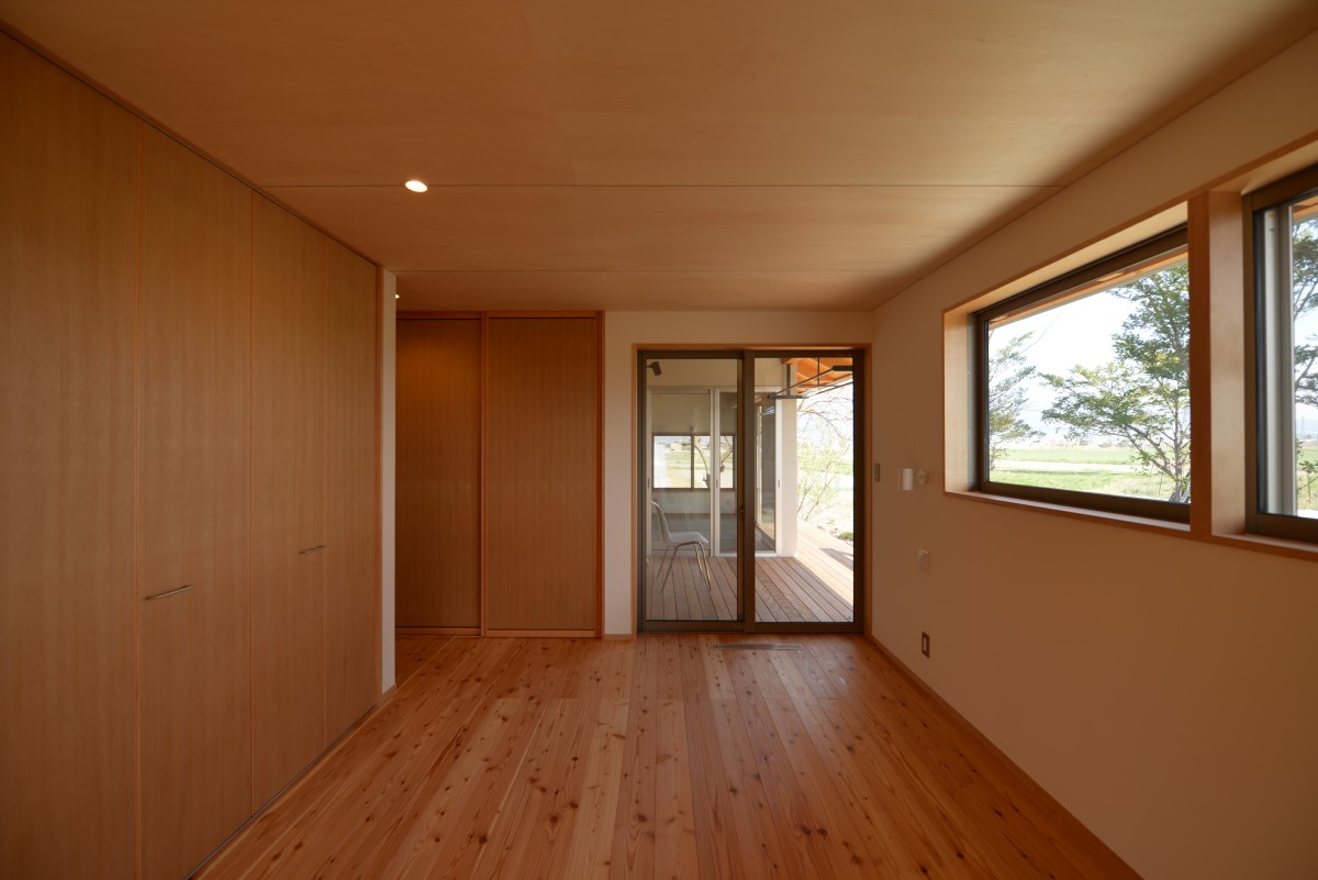 島立の家Ⅱ（松本市）１階寝室