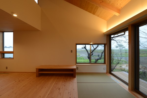 松本市　島立の家Ⅱ　畳敷き込　長野県松本市の建築設計事務所　建築家　丸山和男　現場監理　住宅