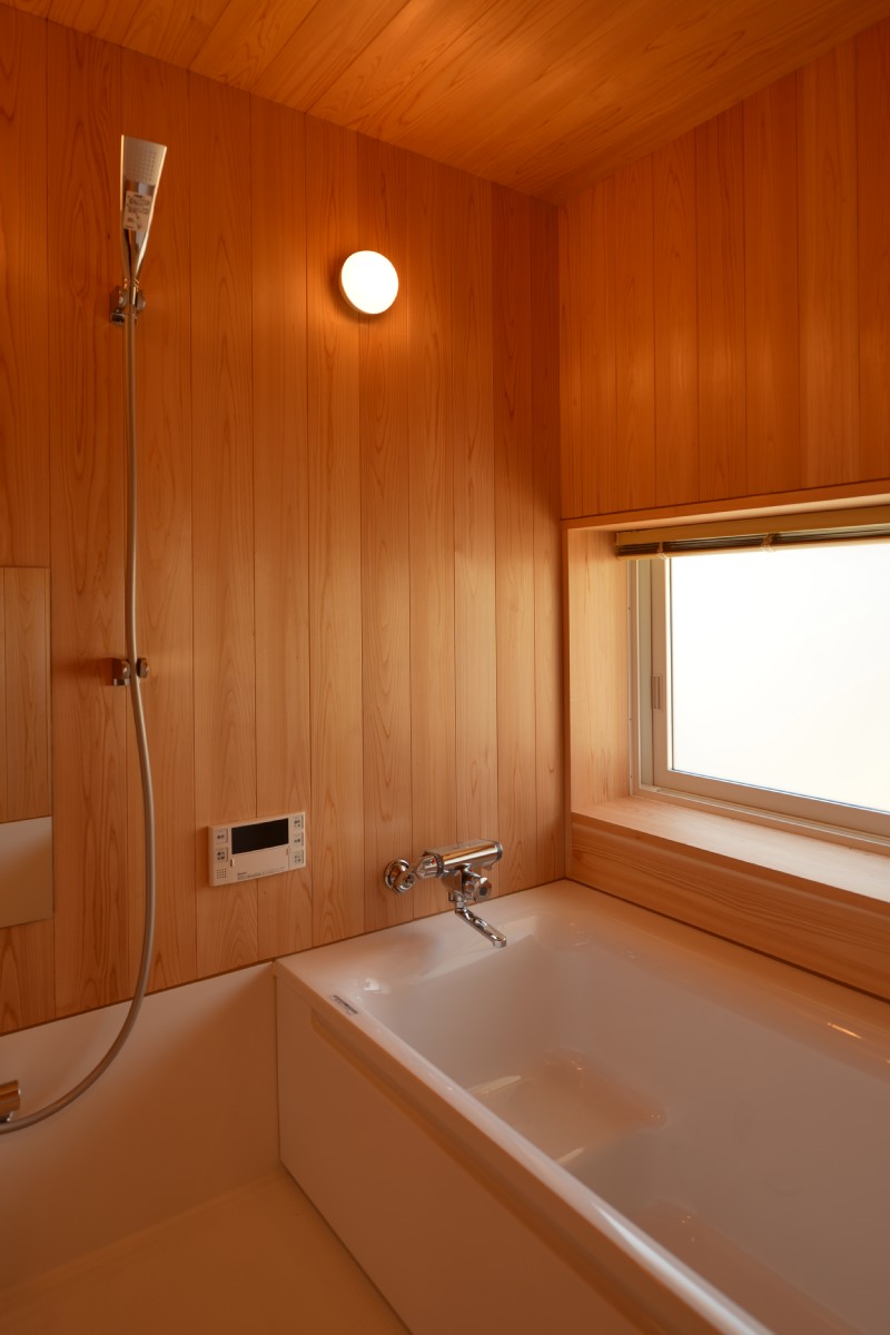 里山辺の家(松本市)－浴室