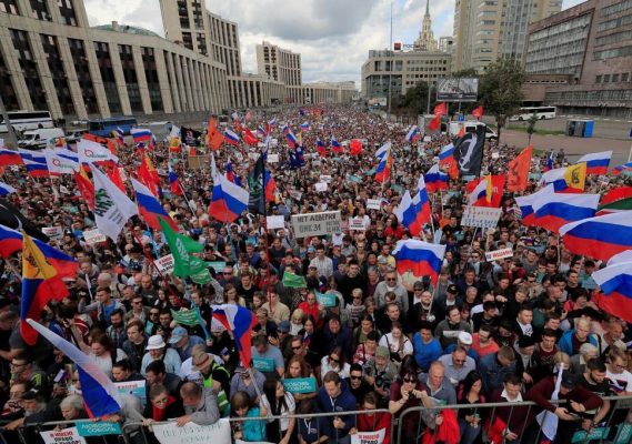 Proteste in Russia 