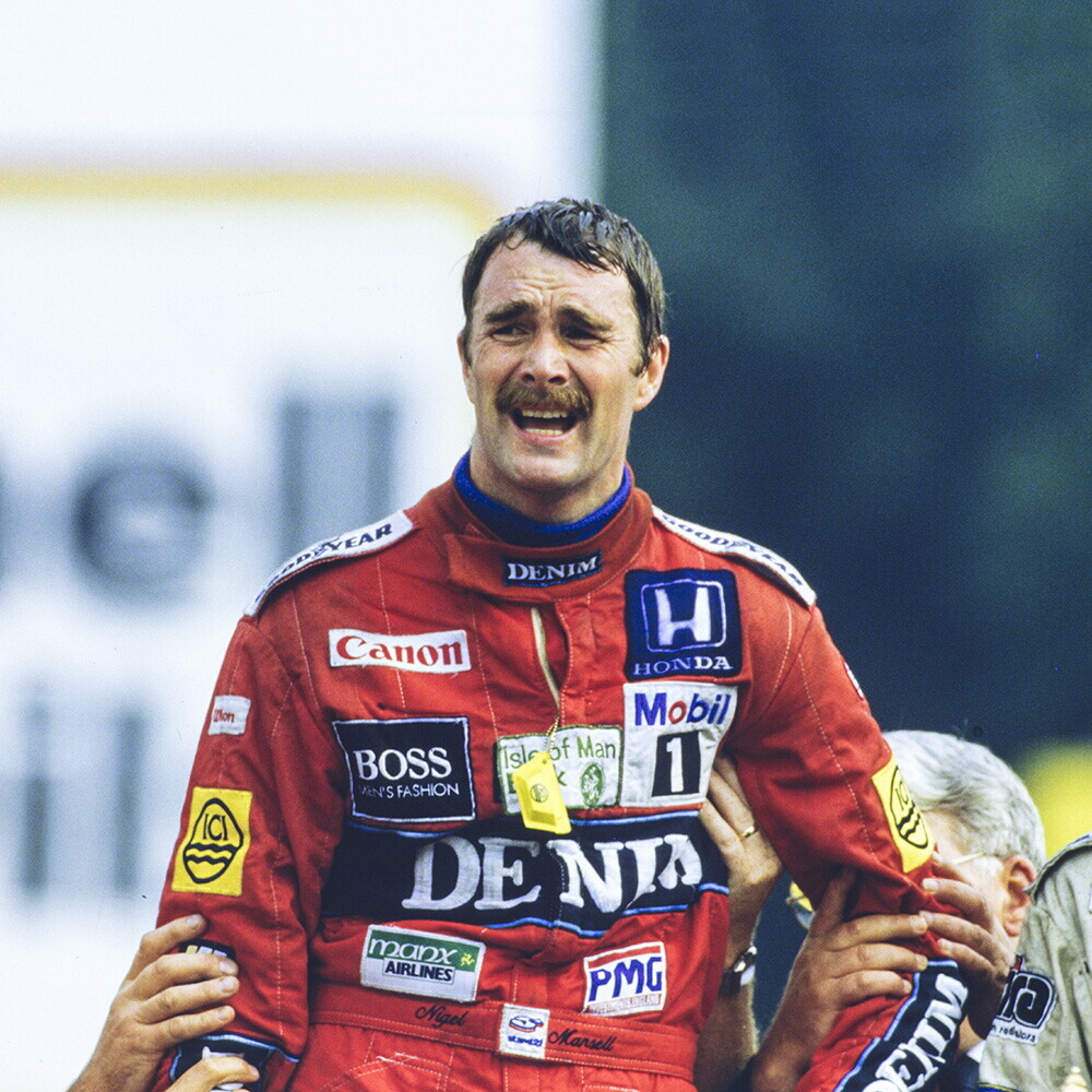 LA FORZA DI NIGEL MANSELL E IL RISVEGLIO DEL LEONE 