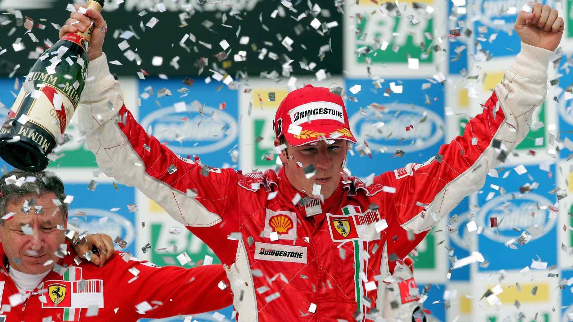 21 OTTOBRE 2007: L'ULTIMO TITOLO FERRARI VISTO DAL BASSO