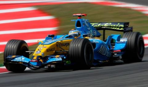 (La Renault di Alonso nel 2006)