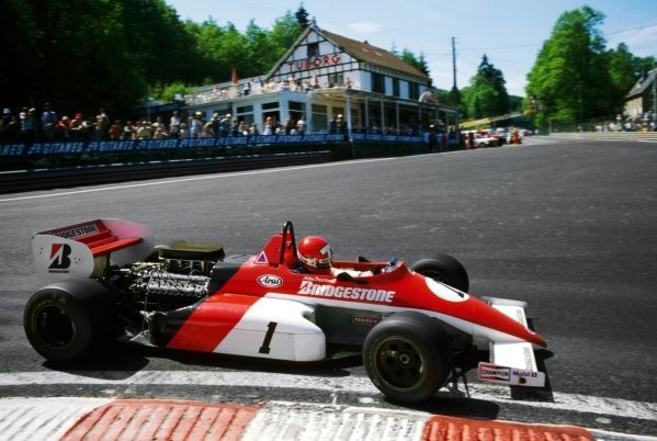 Il vincitore della gara di F.3000 disputata a Spa il 2 giugno 1985, Mike Thackwell 