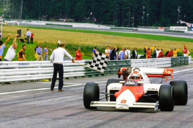 Niki Lauda vittoria Gp Austria 1984