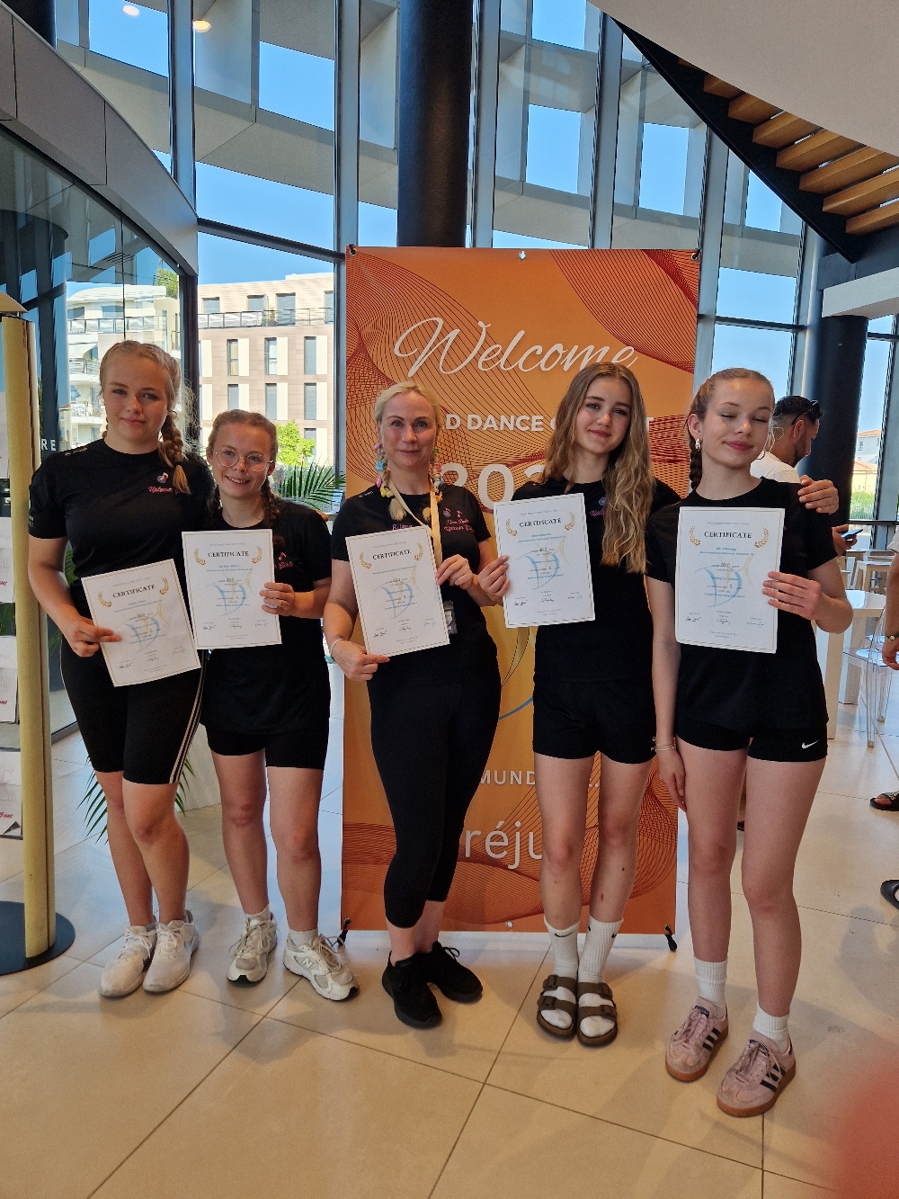 6.Platz beim World Dance Contest in Frejus♥️🥰