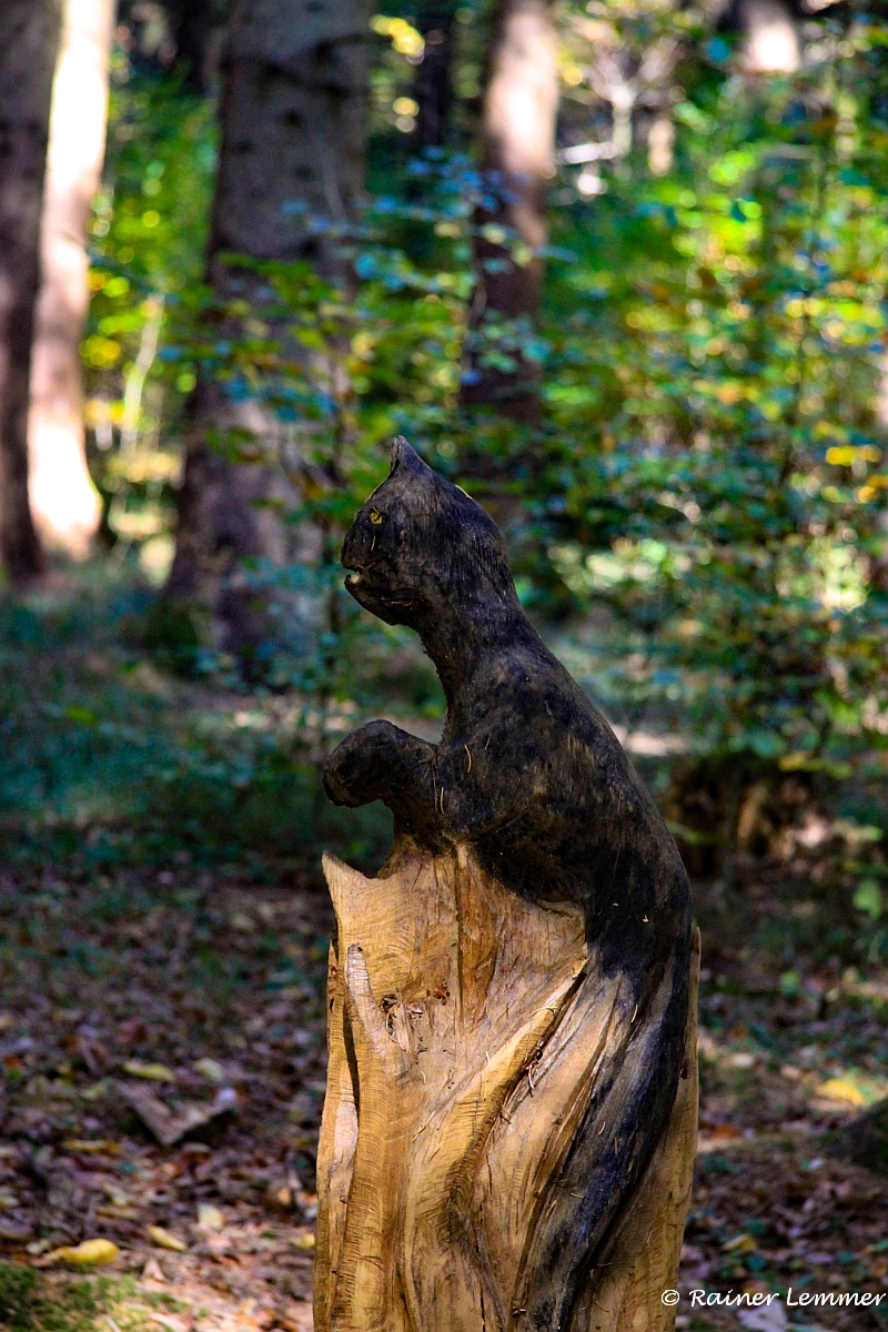 Holzskulptur Wäller-Traumtour Eisenbachtal