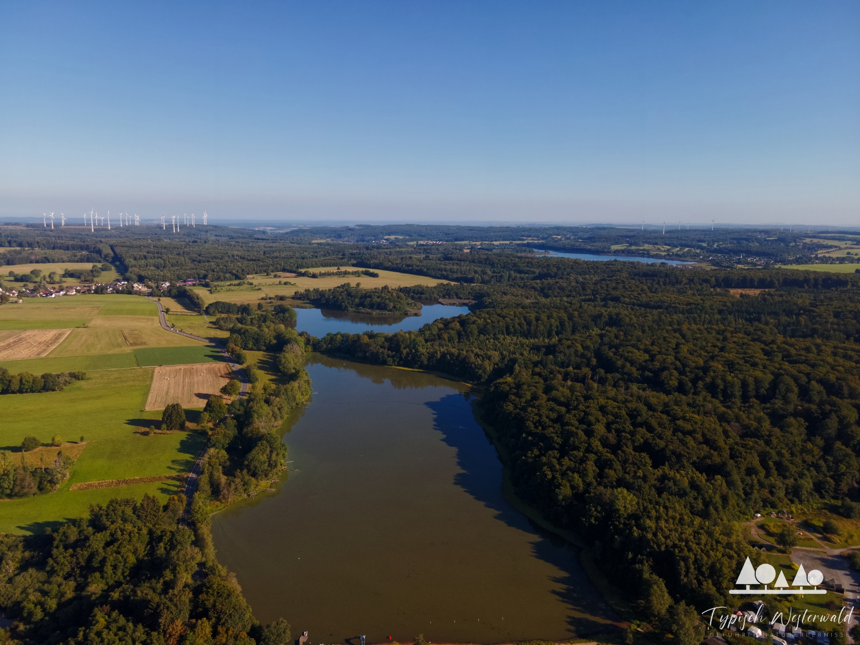 Postweiher & Brinkenweiher im Hintergrund