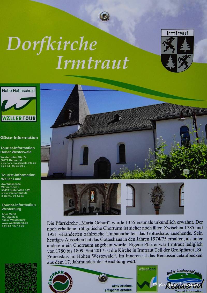 Pfarrkirche "Maria Geburt" in Irmtraut