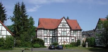 Das ehem. Jagdschloss und heutige Pfarrhaus