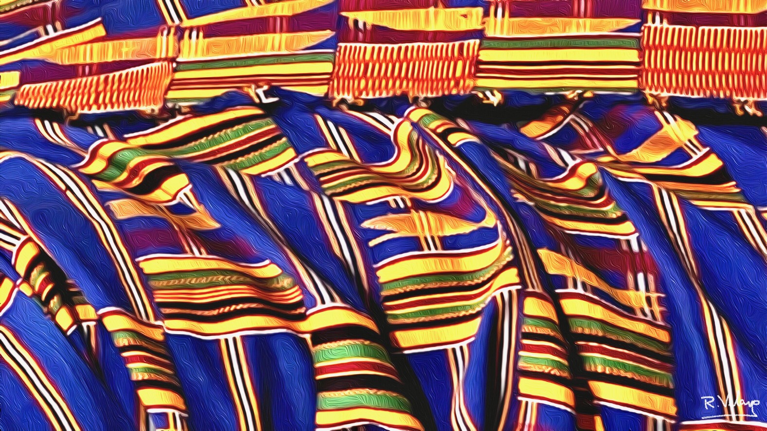 "AFRICAN-STYLE PATTERN TEXTILE" [Created: 6/30/2022]