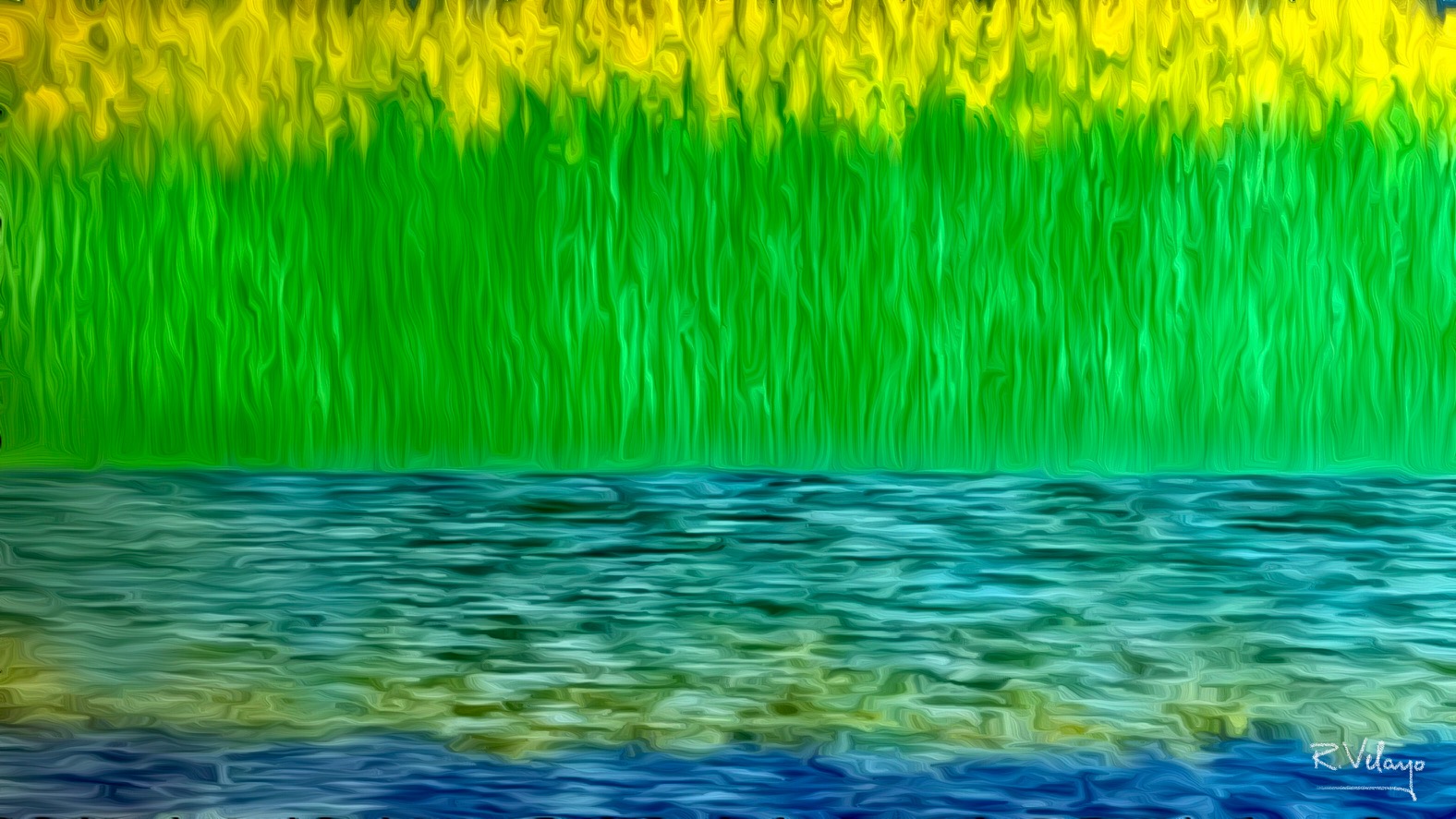 "FIELD AND RIVER" [Created: 7/14/2022]