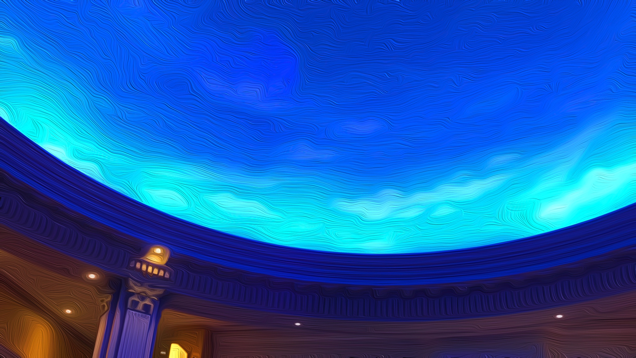 "BLUE SKY INSIDE THE FORUM SHOPS AT CEASAR’S PALACE" [Created: 1/25/2021]
