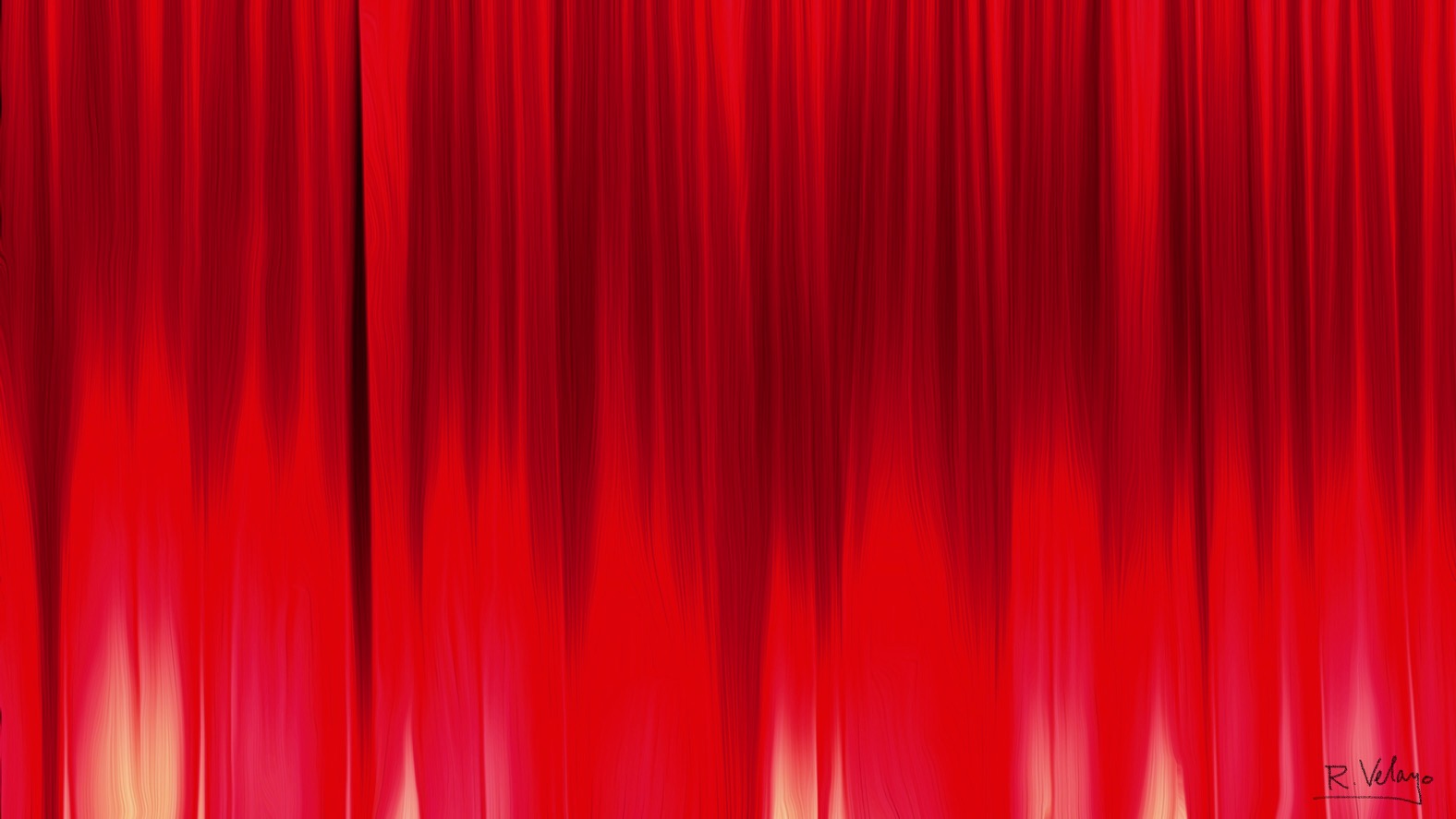 "RED VELVET STAGE CURTAIN" [Created: 11/03/2021]