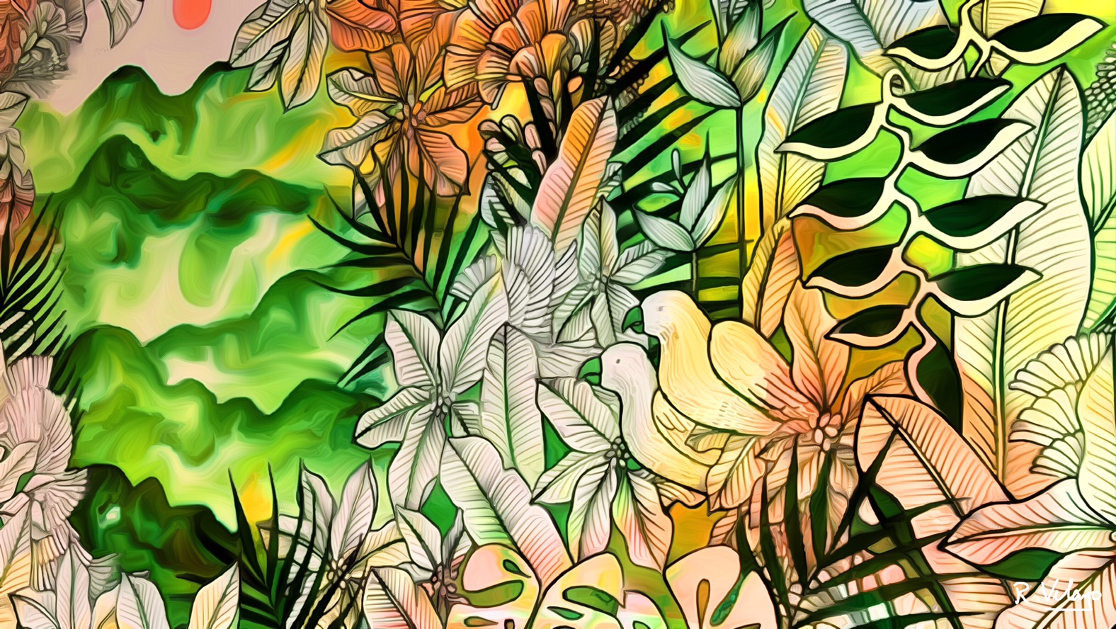 "TROPICS GALORE 1" [Created: 6/04/2022]